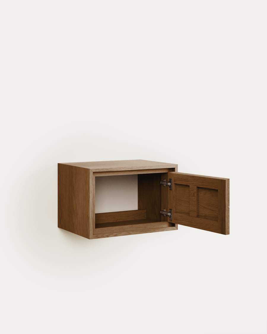 Kenta bathroom furniture in solid teak wood with a natural finish,  60 x 45 cm