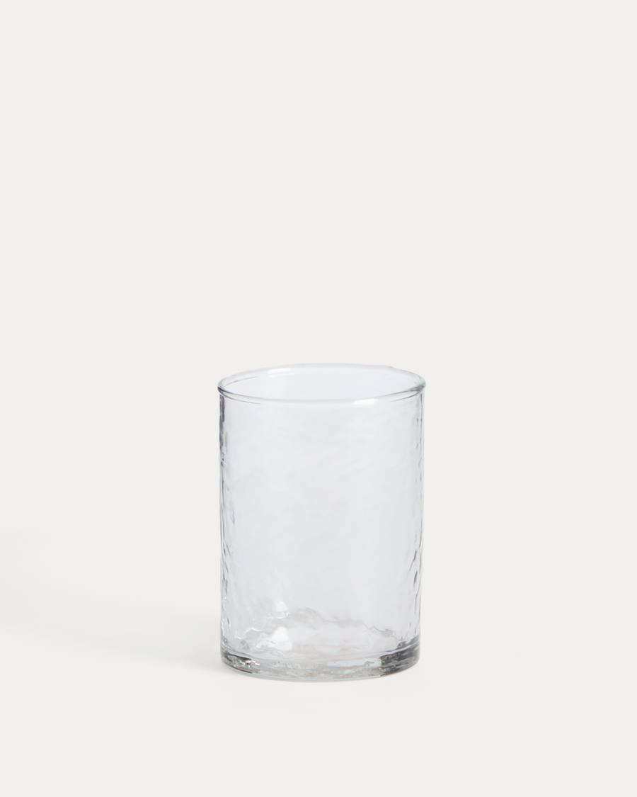 Obila cup made of transparent recycled glass