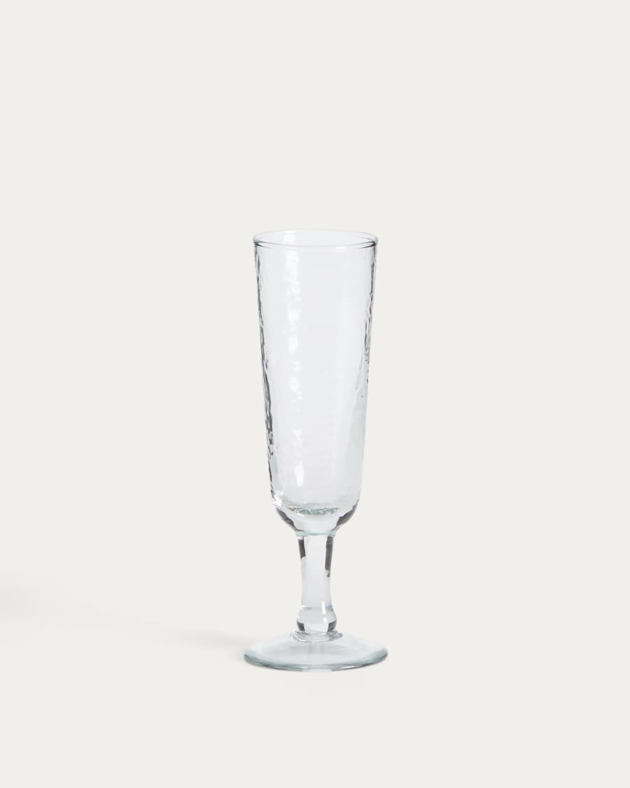 Sileia wine glass made of transparent recycled glass