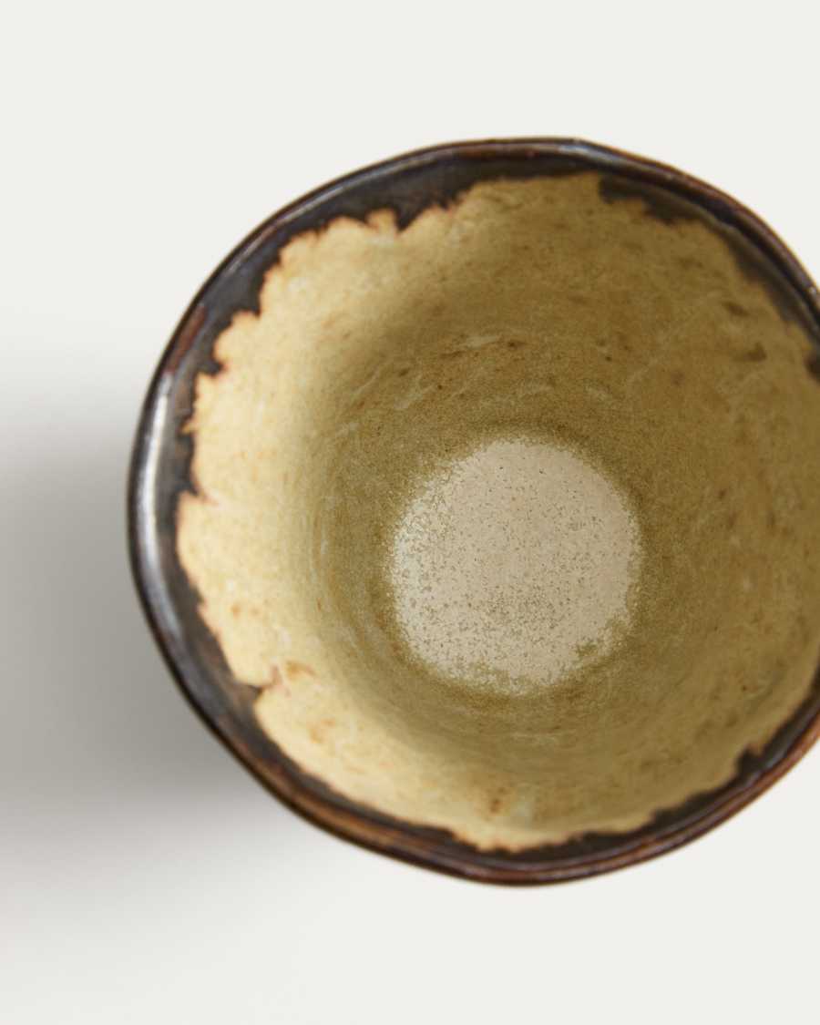 Tasse Abela en céramique marron