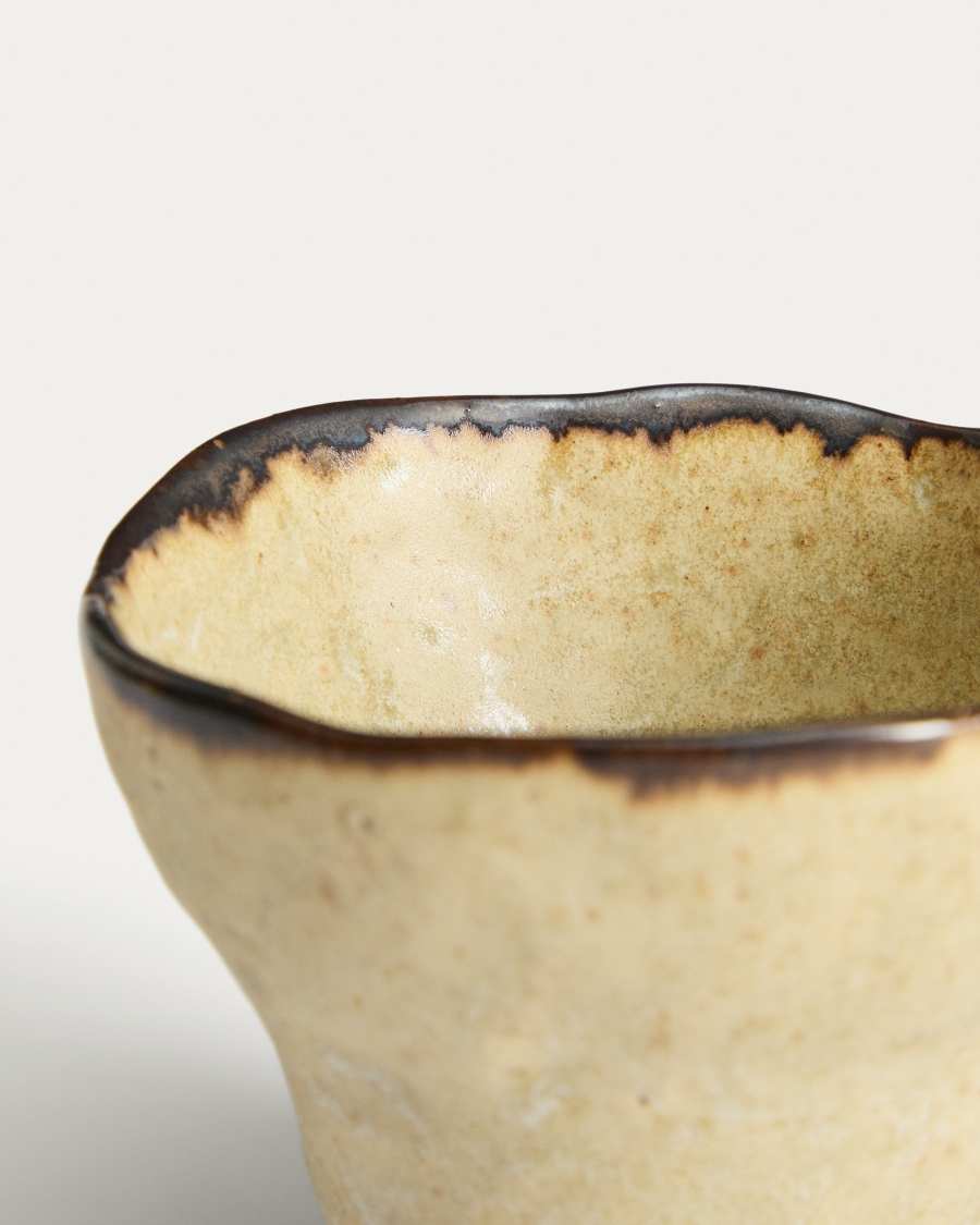 Tasse Abela en céramique marron