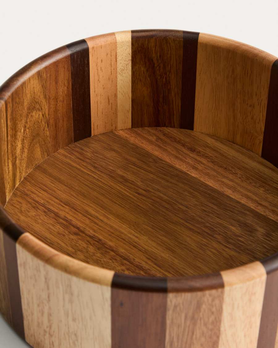 Nover bowl in acacia wood FSC 100%