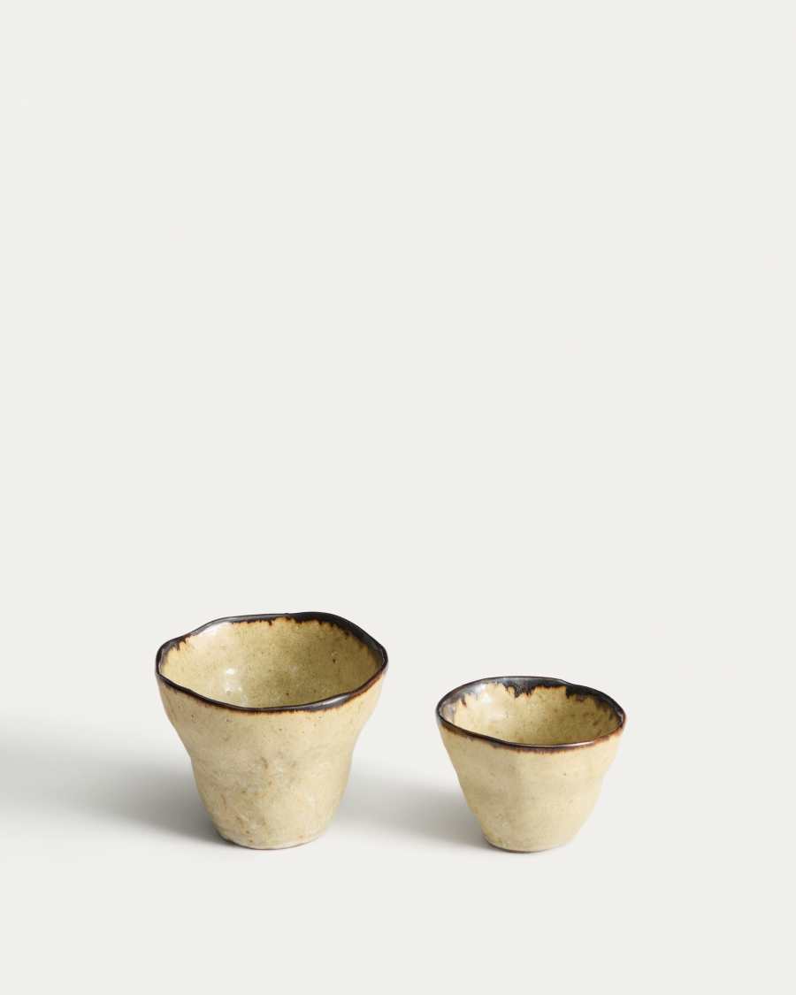 Tasse Abela en céramique marron