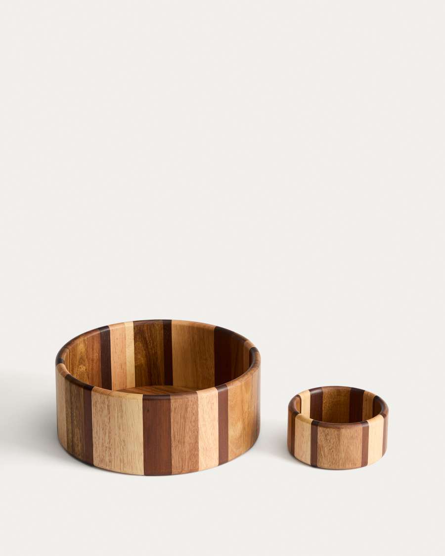 Nover bowl in acacia wood FSC 100%