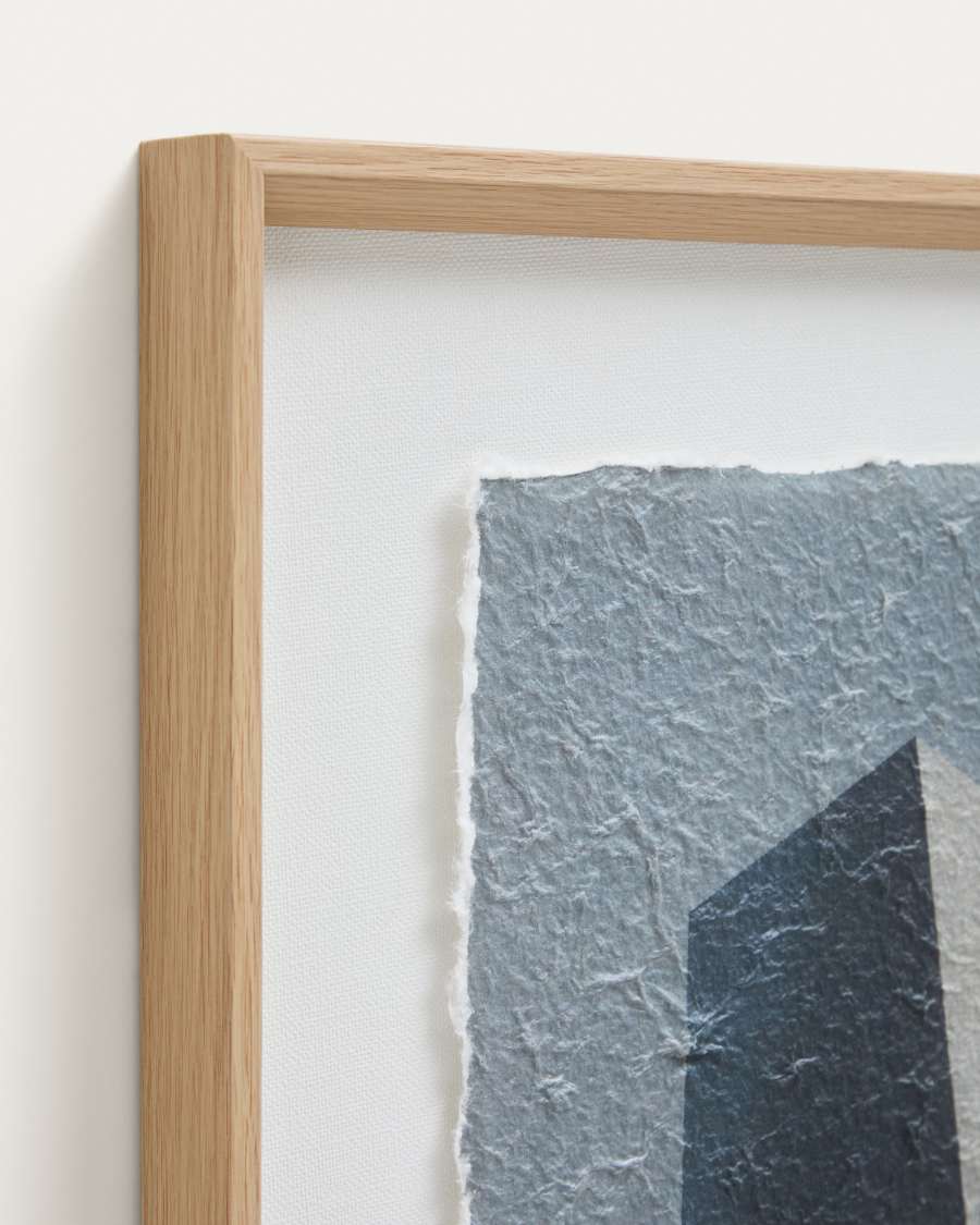 Quadro Veluni in carta riciclata multicolore 60 x 60 cm