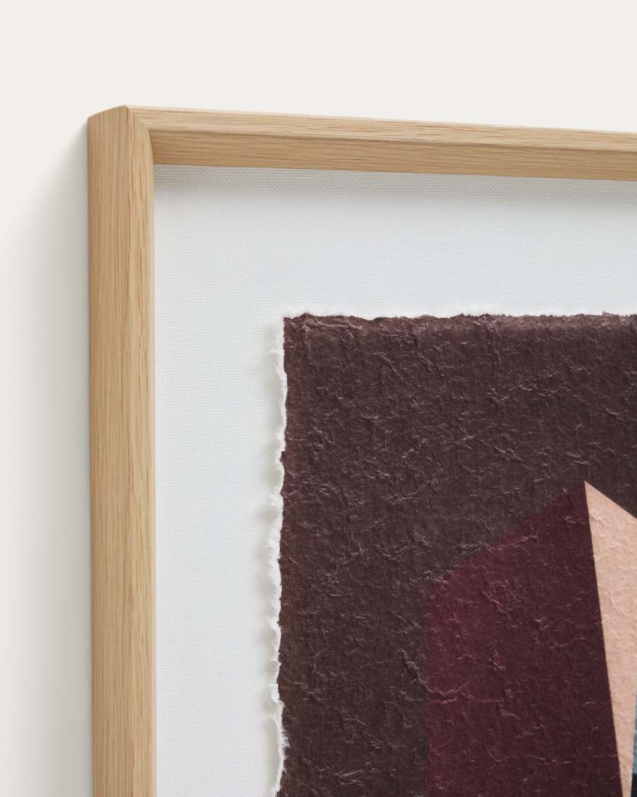 Bild Veluni auf Recyclingpapier, mehrfarbig, 60 x 60 cm