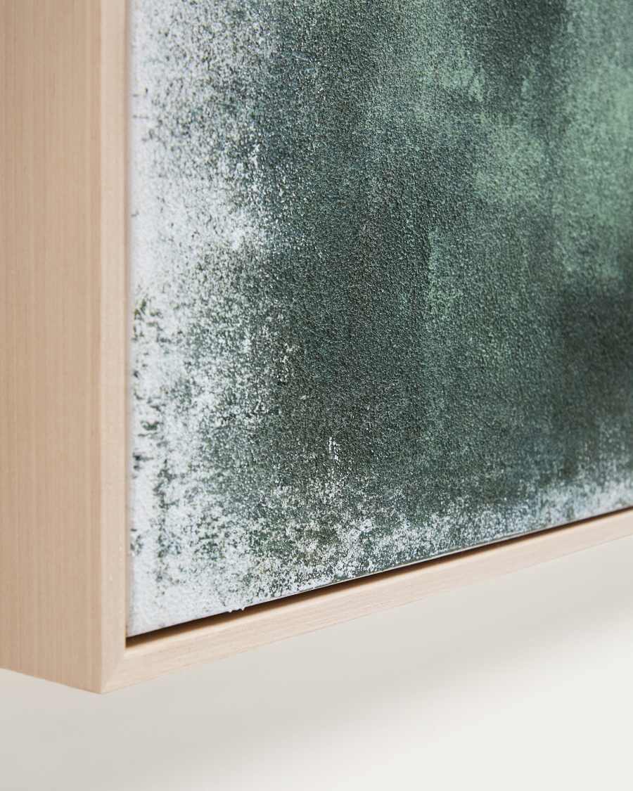 Selnar green abstract picture 182 x 47cm