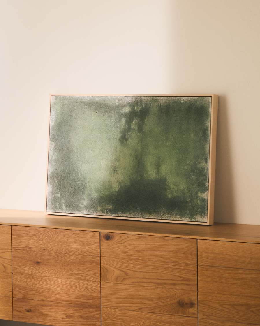 Αφηρημένη ζωγραφική Selnar πράσινο 60 x 90 εκ