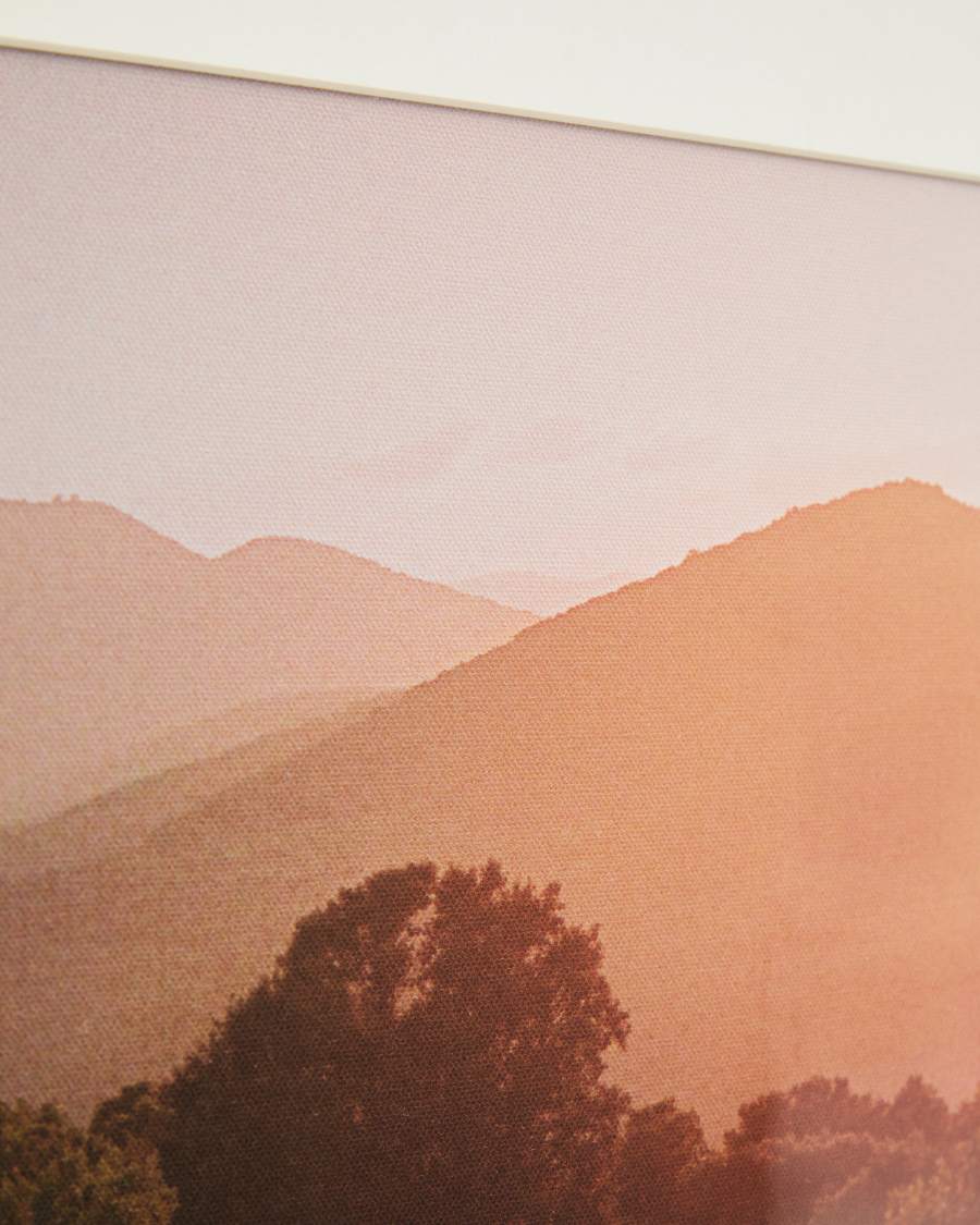 Πίνακας ζωγραφικής Zavira φωτογραφία τοπίου της La Garrotxa 58 x 58 εκ