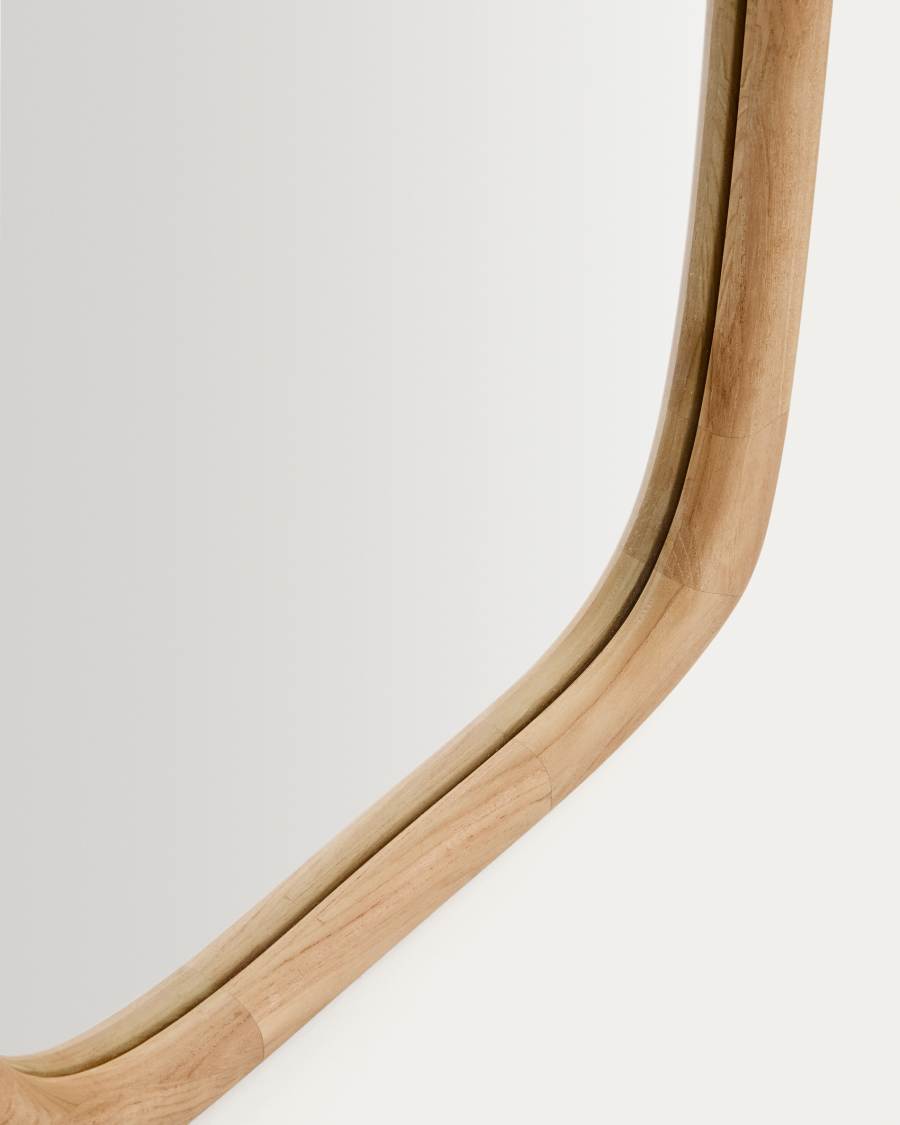 Alura teak wood mirror 158 x 61cm FSC 100%