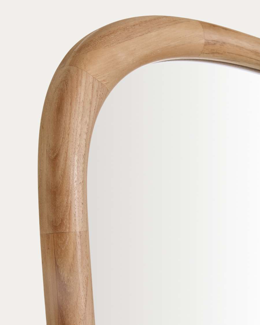 Alura teak wood mirror 158 x 61cm FSC 100%