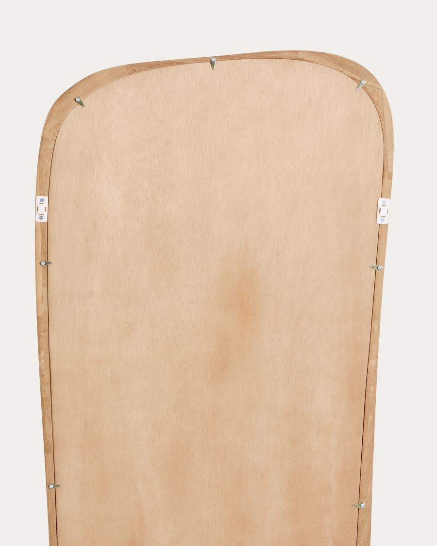 Alura teak wood mirror 158 x 61cm FSC 100%