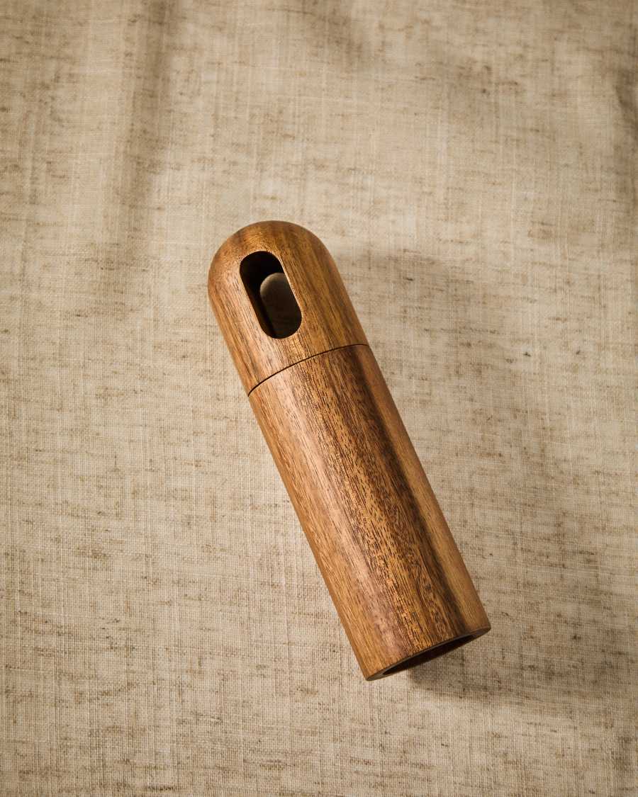 Molinillo de pebre i sal Blera de fusta d’acàcia 18,5 cm FSC 100 %