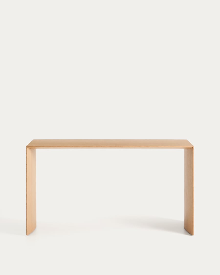 Litto work desk in oak veneer FSC Mix Credit 140 x 60 cm