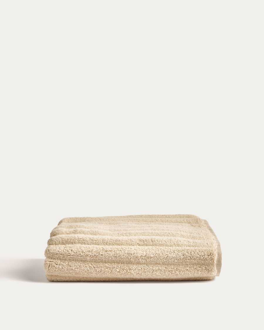 Navira 100% cotton beige hand towel 50 x 90cm