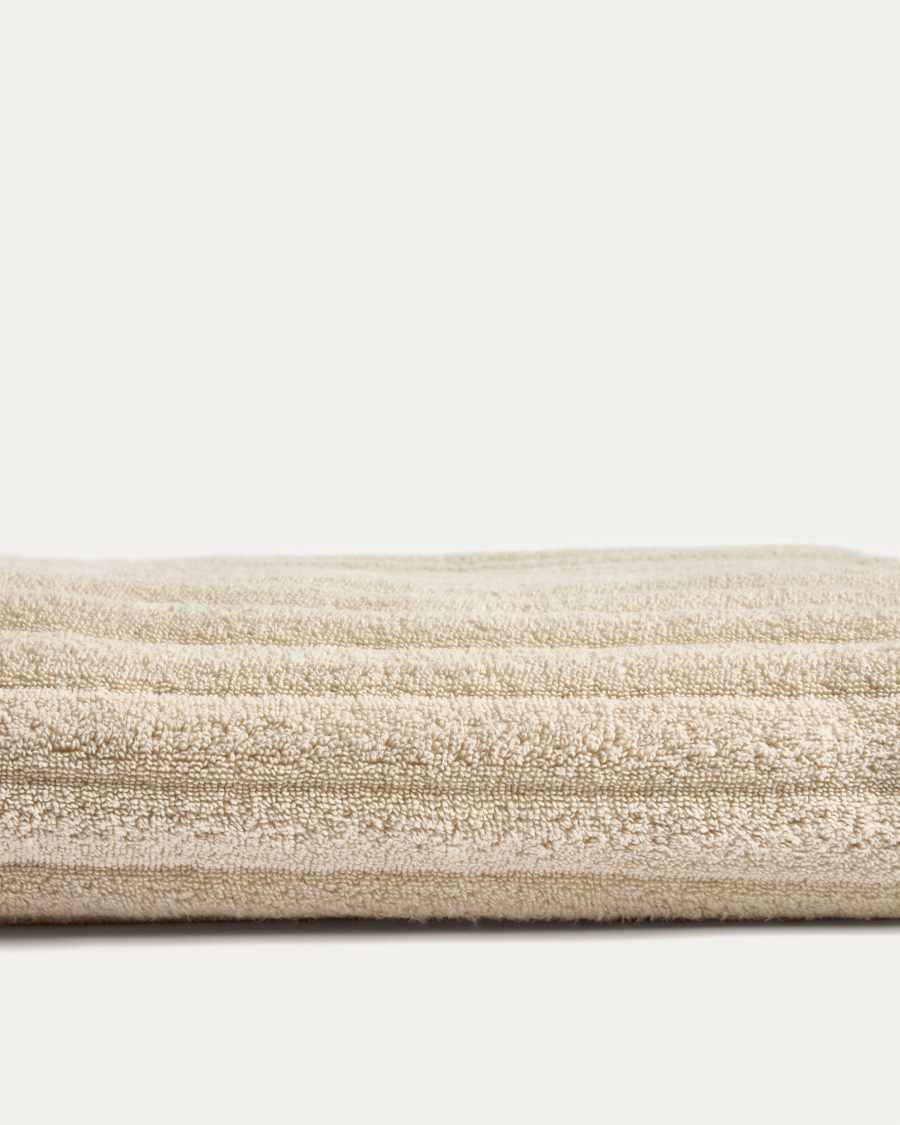 Navira 100% cotton beige hand towel 50 x 90cm