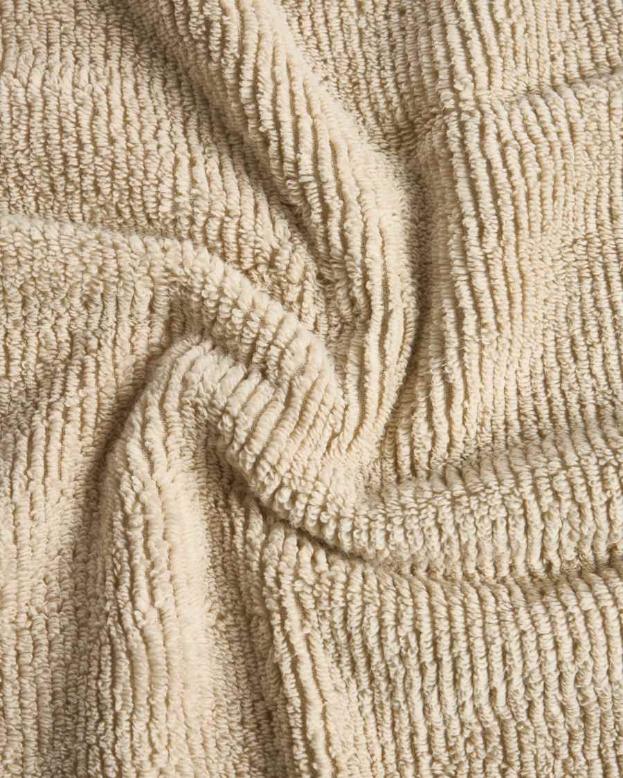 Tovallola de mà Olvira 100% cotó jacquard beix 50x90 cm