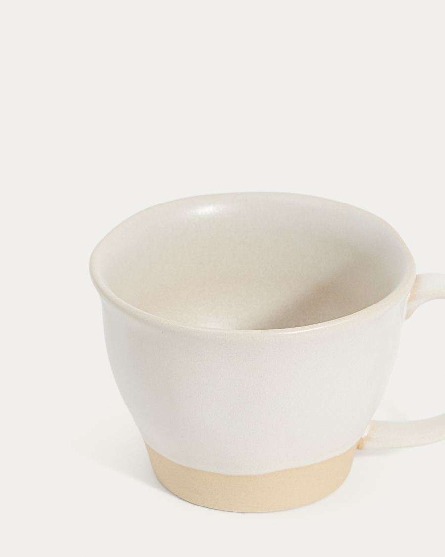 Beige Azir large ceramic mug
