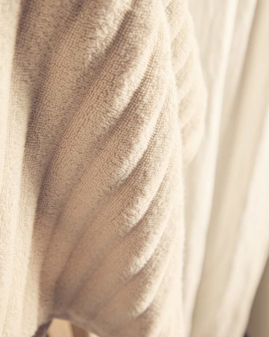 Navira 100% cotton beige face towel 30 x 50cm