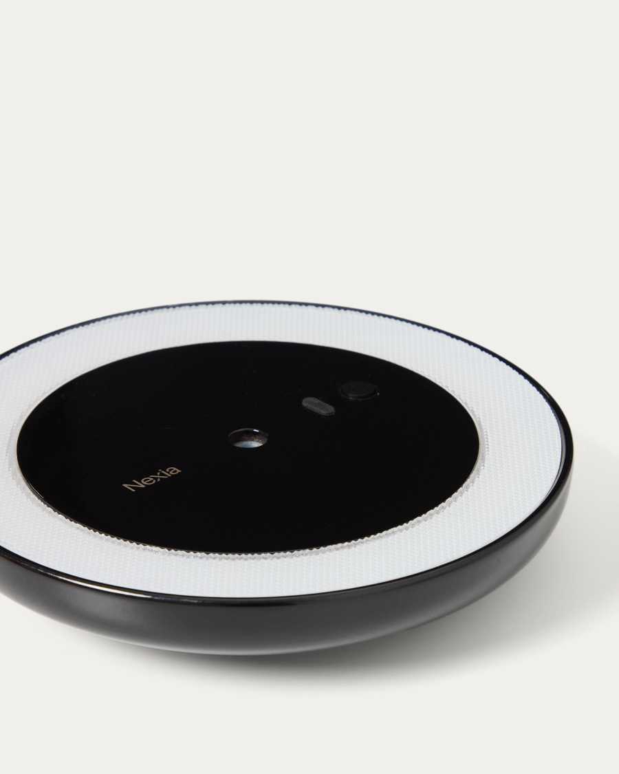 Φορητό φωτιστικό οροφής Porte από μαύρο αλουμίνιο Ø 16 εκ