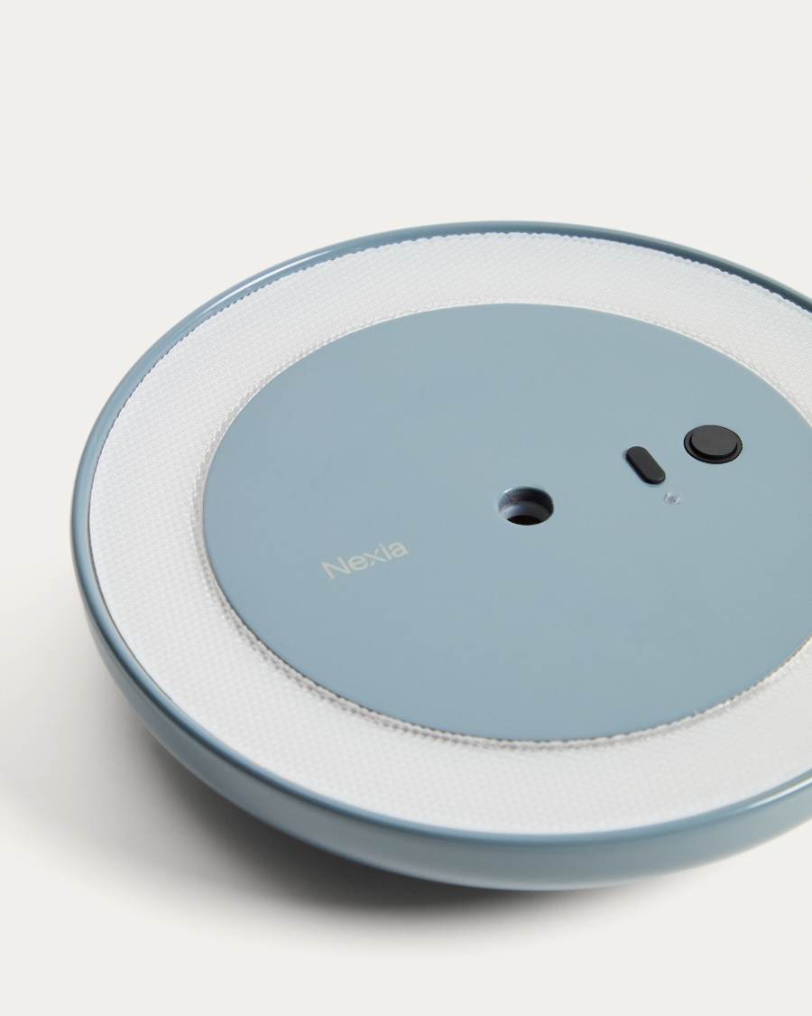 Suspension portable Porte en aluminium bleu Ø 16 cm