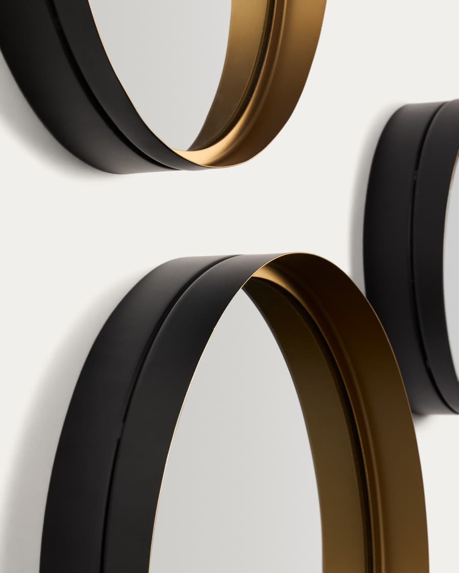 Ralphe set of 3 mirrors Ø 51 cm / Ø 41 cm / Ø 30 cm