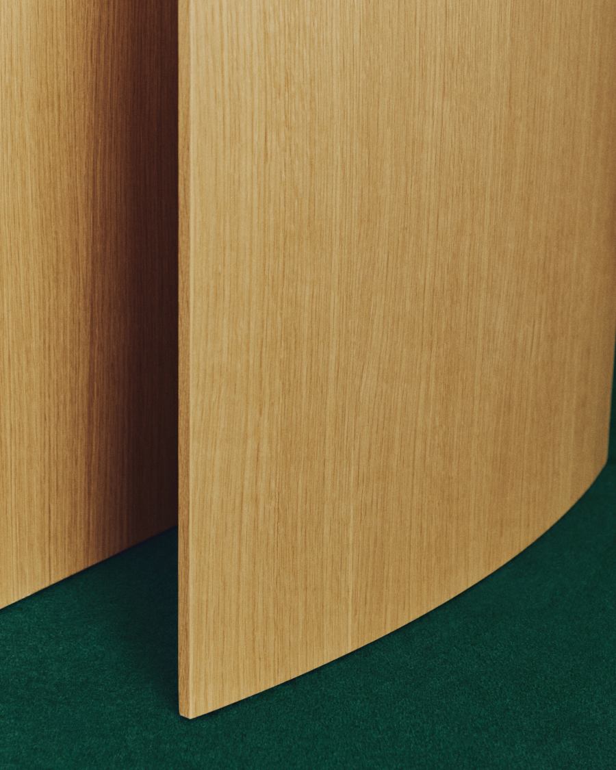 Litto work desk in oak veneer FSC Mix Credit 140 x 60 cm