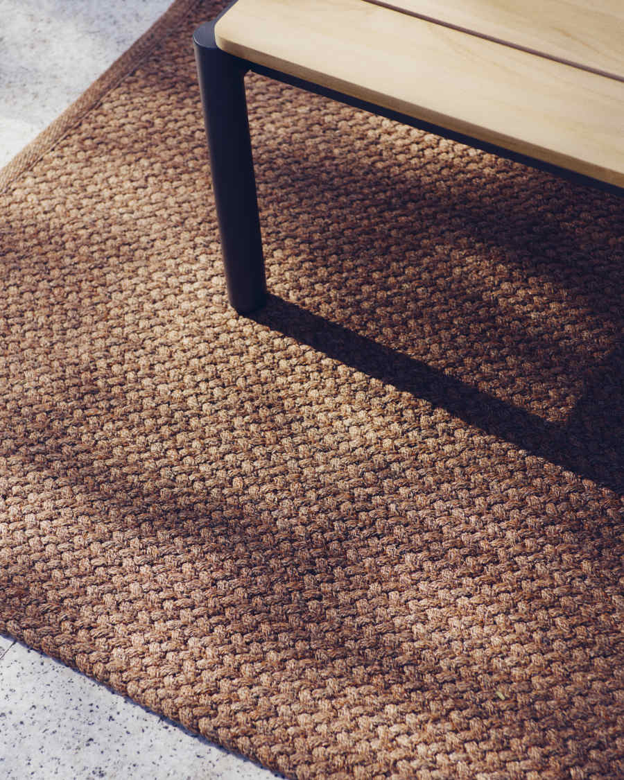 Teppich Despas aus synthetischen Fasern terrakotta 160 x 230 cm