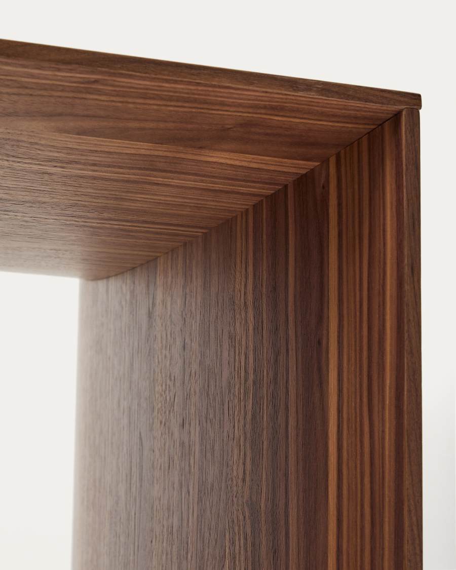 Litto work desk in walnut veneer FSC Mix Credit 140 x 60 cm
