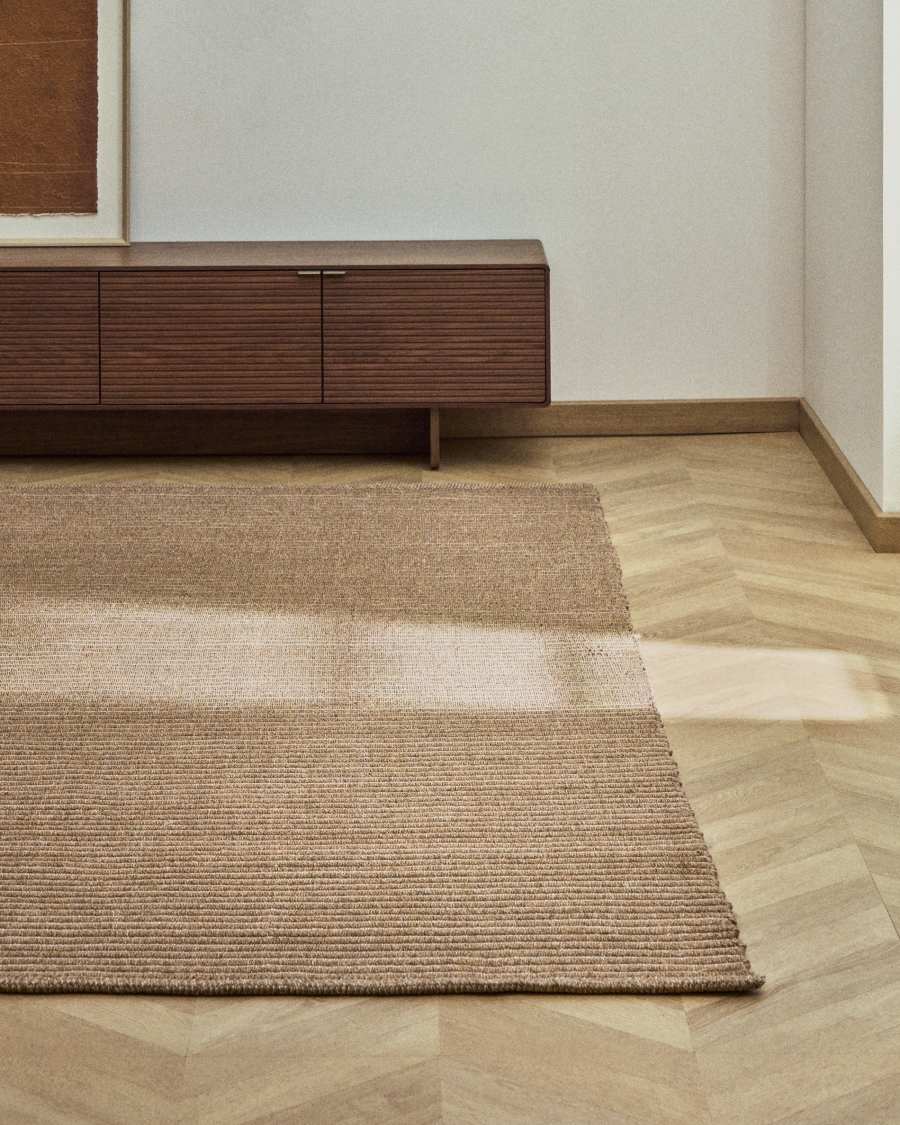 Teppich Ardelia aus synthetischen Fasern beige 200 x 300 cm