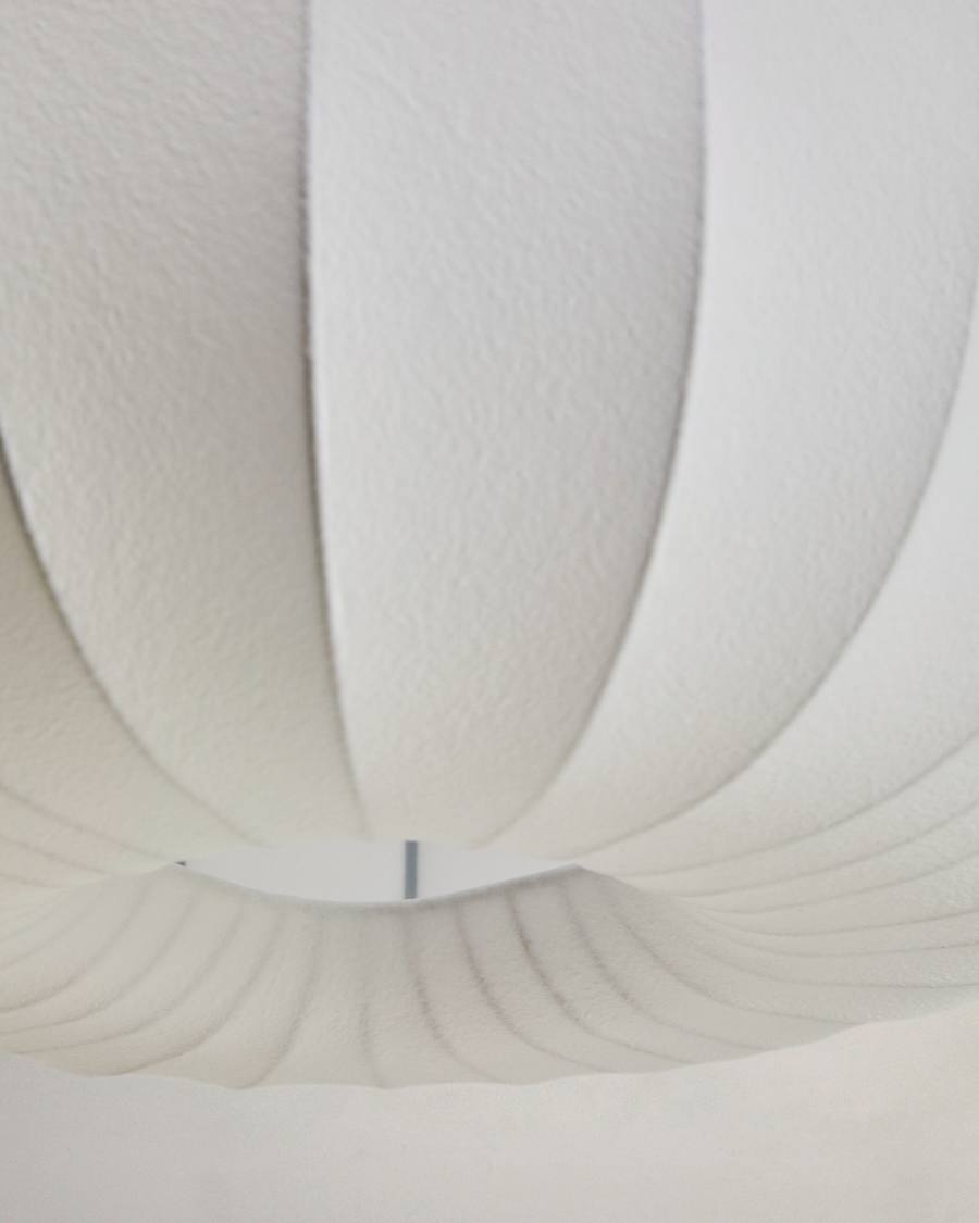 Somar ceiling lamp made with synthetic fibres and steel rods Ø51cm