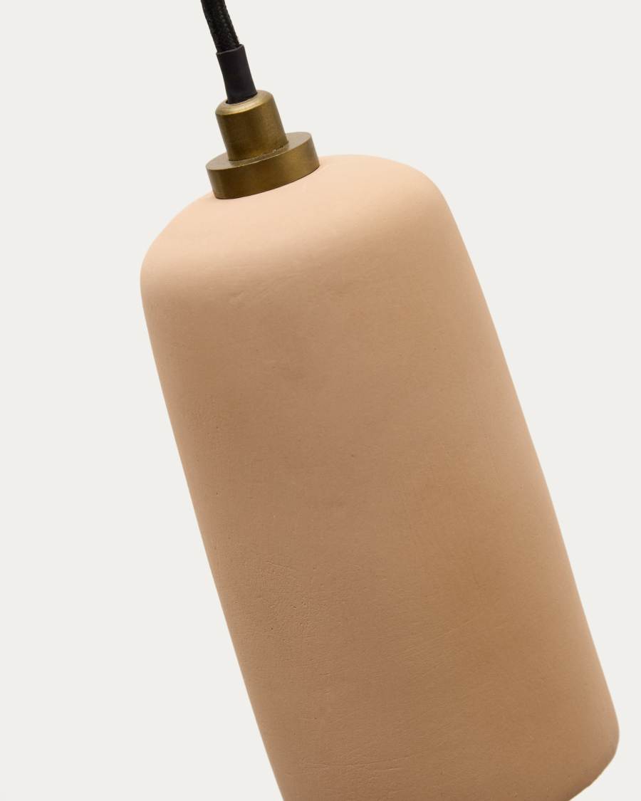Madsen terracotta ceiling lamp Ø8cm