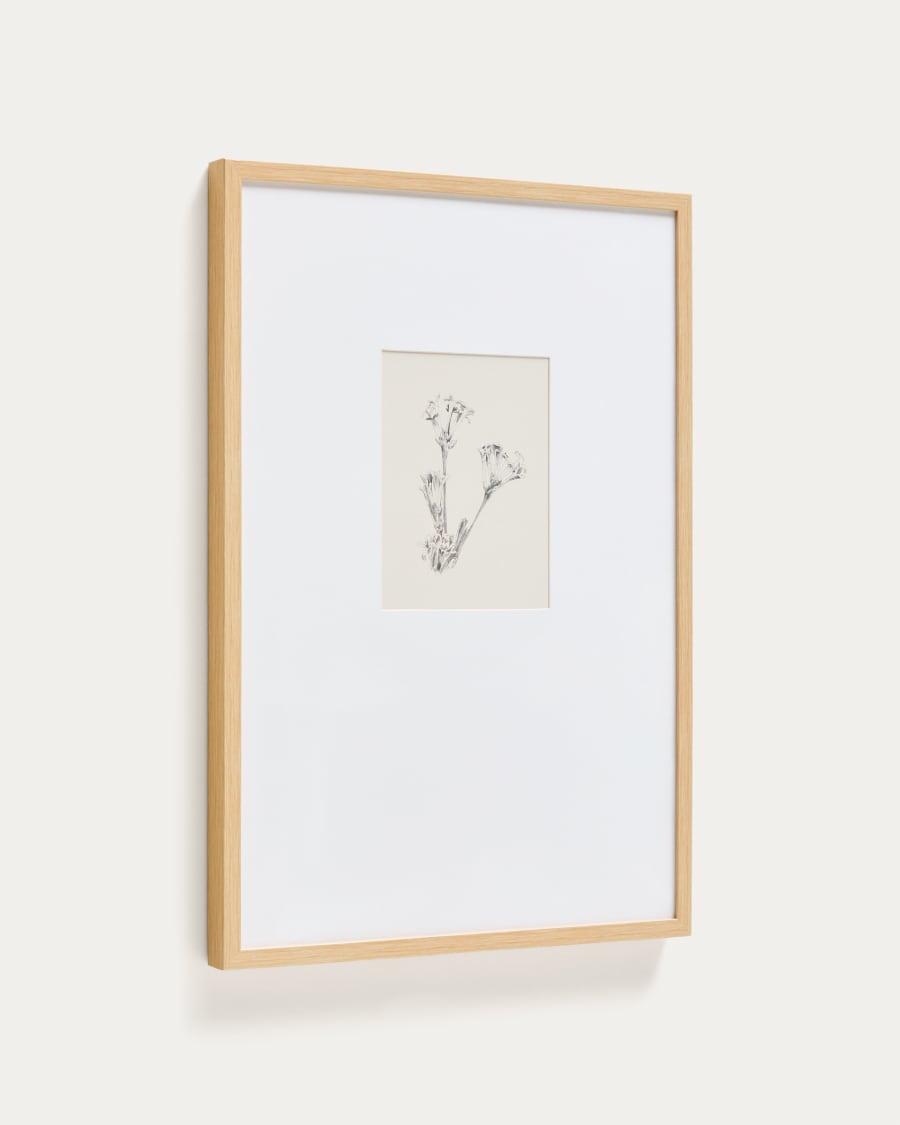 Lirena picture with botanical illustration 50 x 70cm