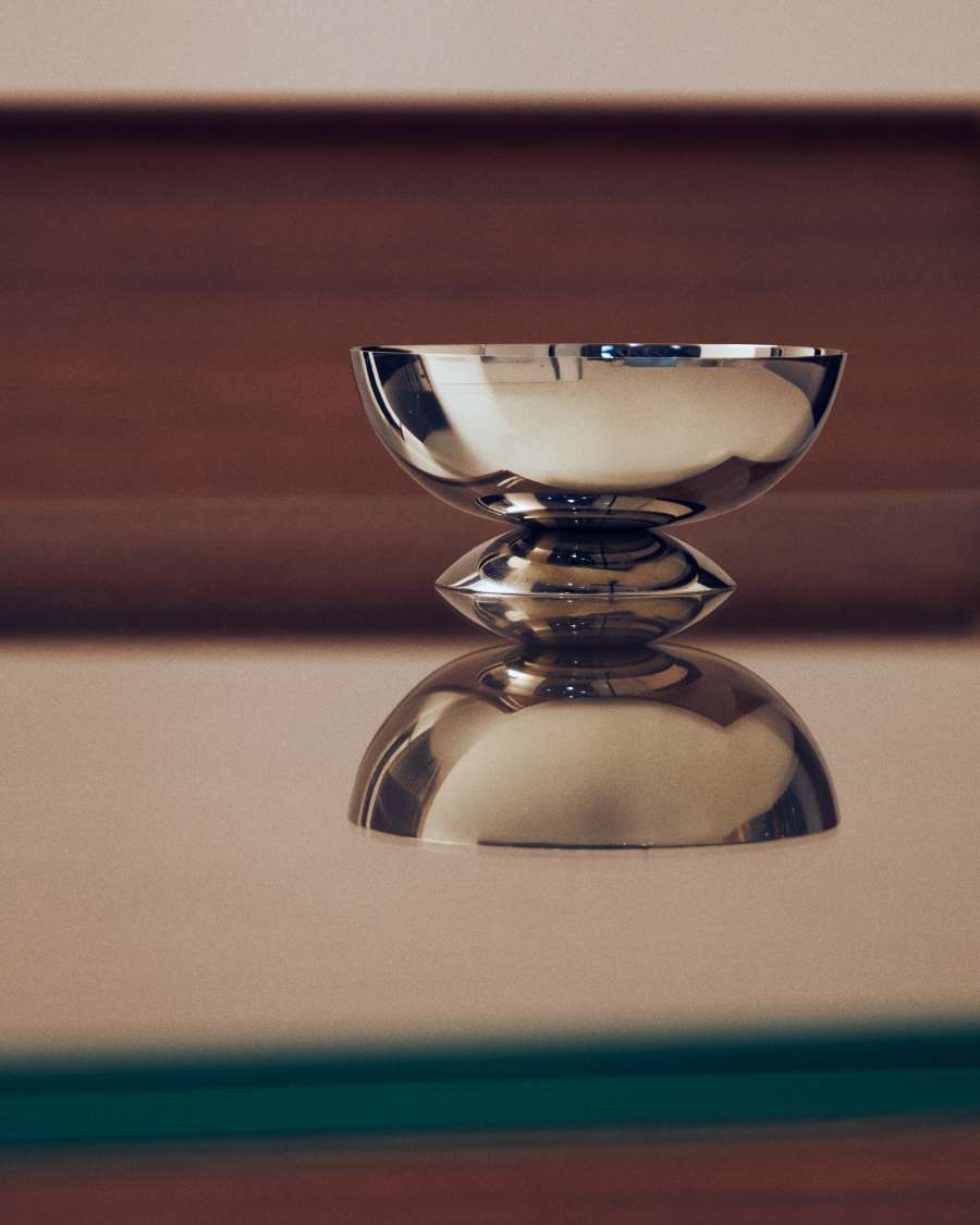 Nirela set of 2 stainless steel bowls