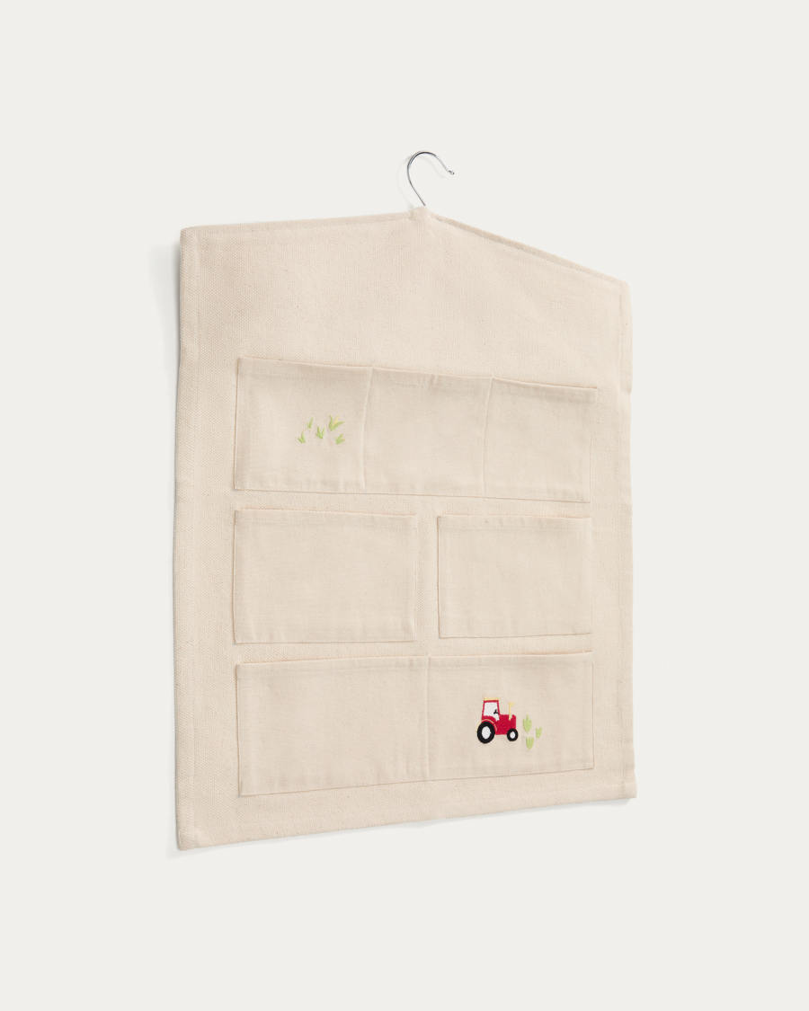 100% cotton hanging organiser for the Pecky wardrobe, 40 x 55 cm