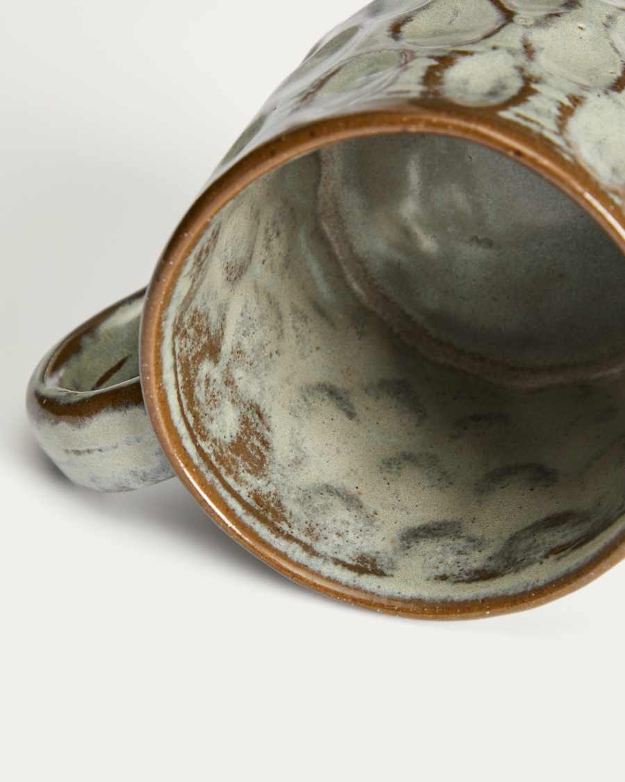Tazza Alenia in ceramica grigia