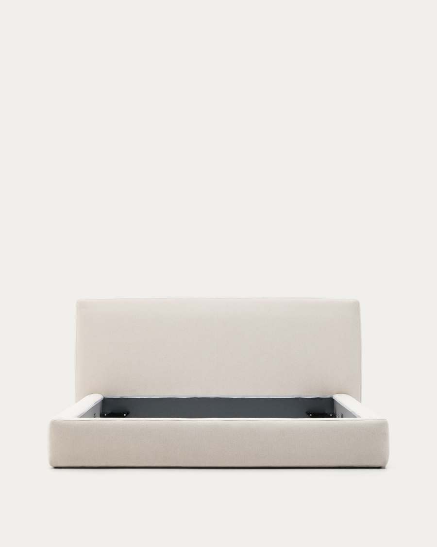 Cover for the beige Blok bed for a 180 x 200 cm mattress