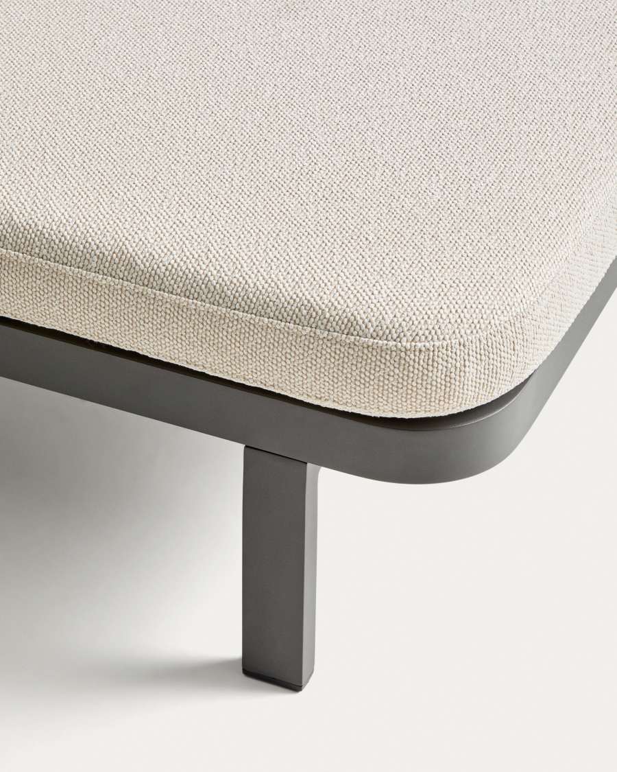 Ξαπλώστρα Kionia από αλουμίνιο σε γραφίτη