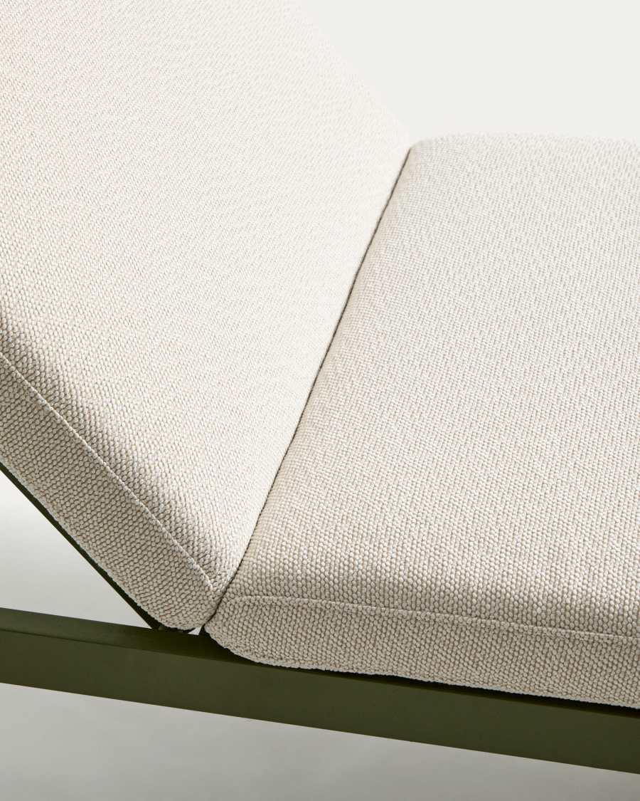 Ξαπλώστρα Kionia από αλουμίνιο πράσινο