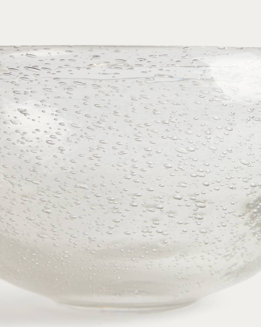 Centerpiece Sirau από διαφανές γυαλί Ø29,8 εκ