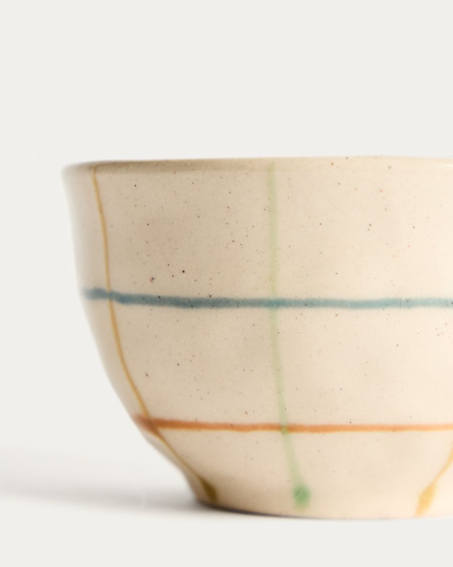 Κεραμικό μπολ Belor πολύχρωμες γραμμές