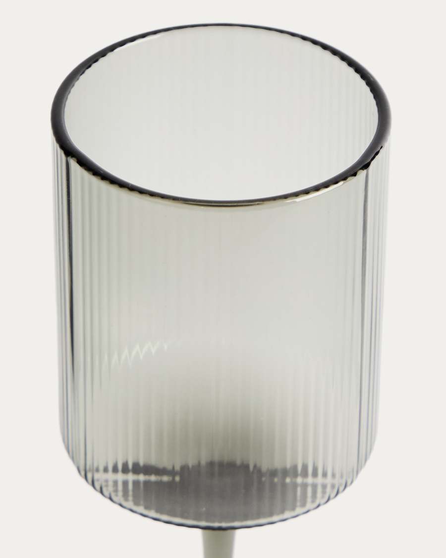 Eluria grey wine glass, 39.5 cl