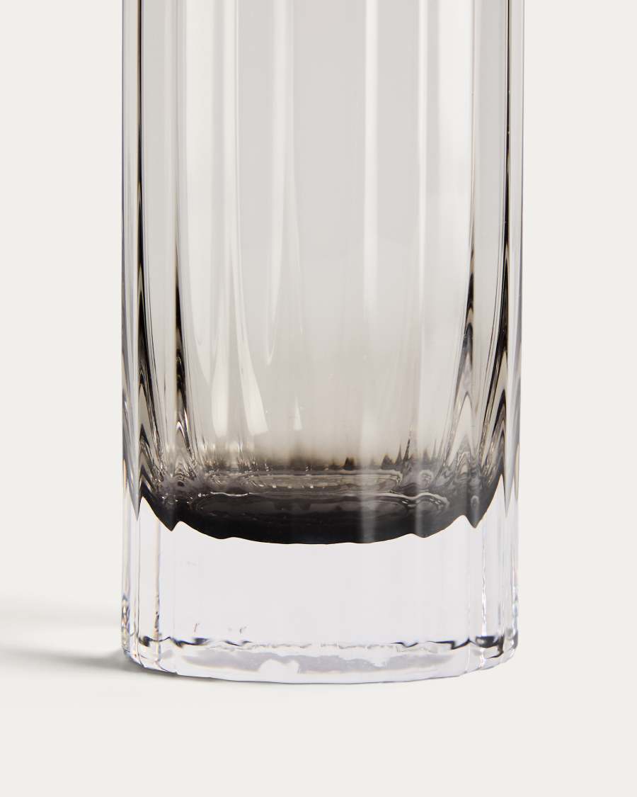 Clarien grey glass cup, 30 cl
