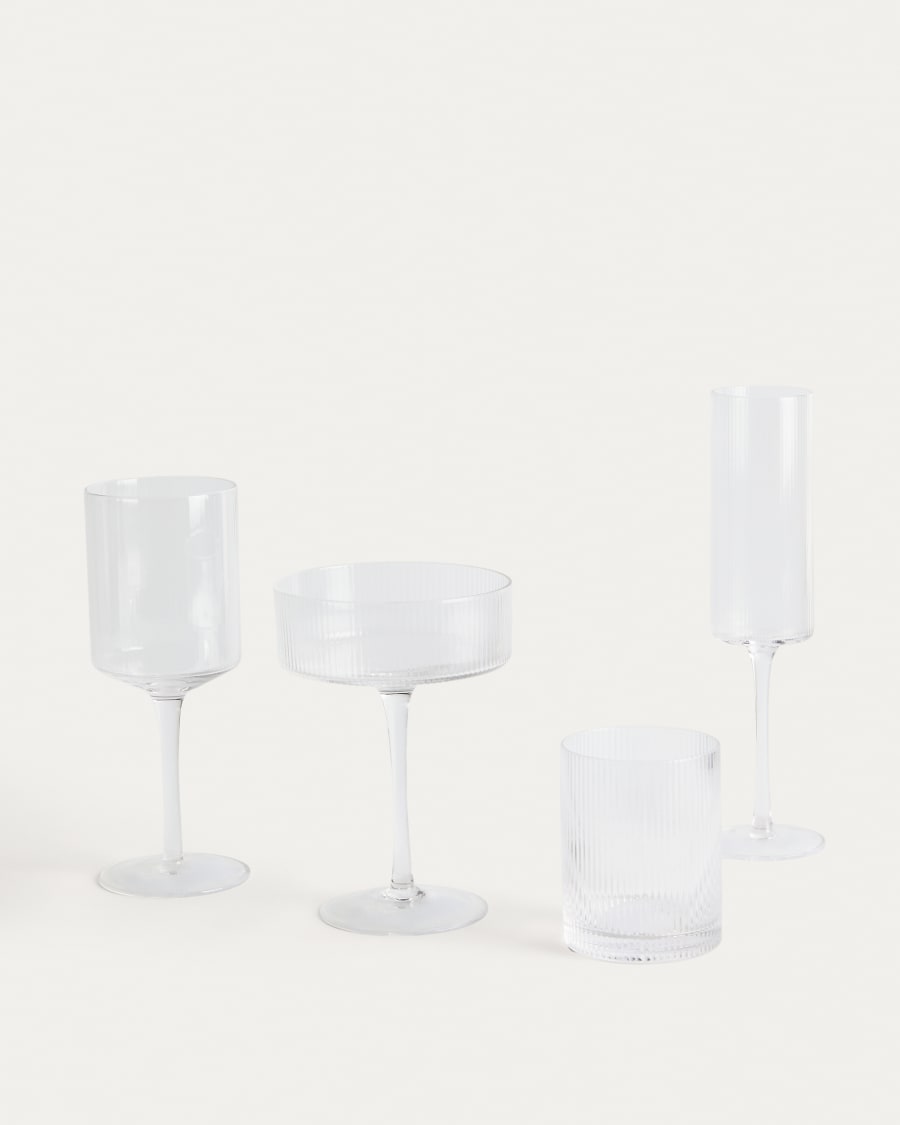 Eluria clear glass cup, 32.5 cl