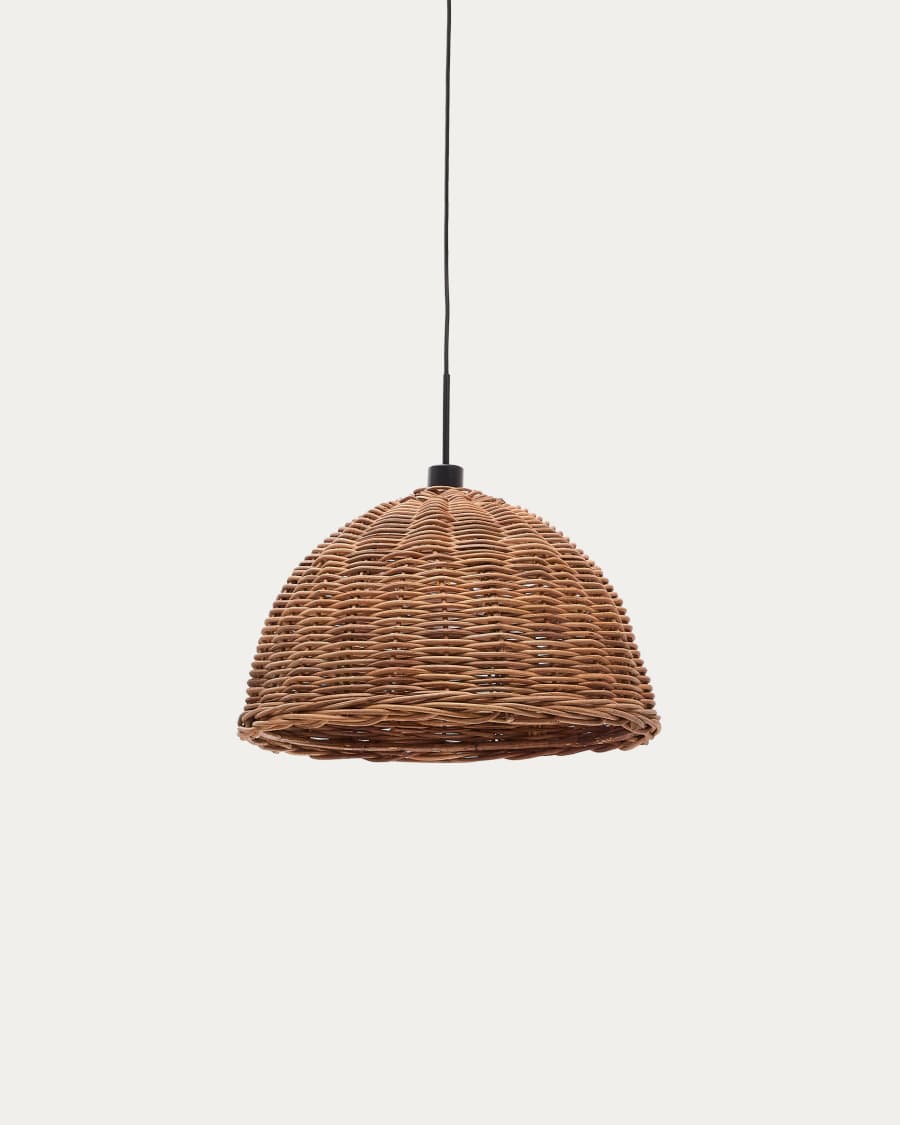 Paralume per lampada da soffitto Jornets in rattan con finitura naturale Ø 50 cm