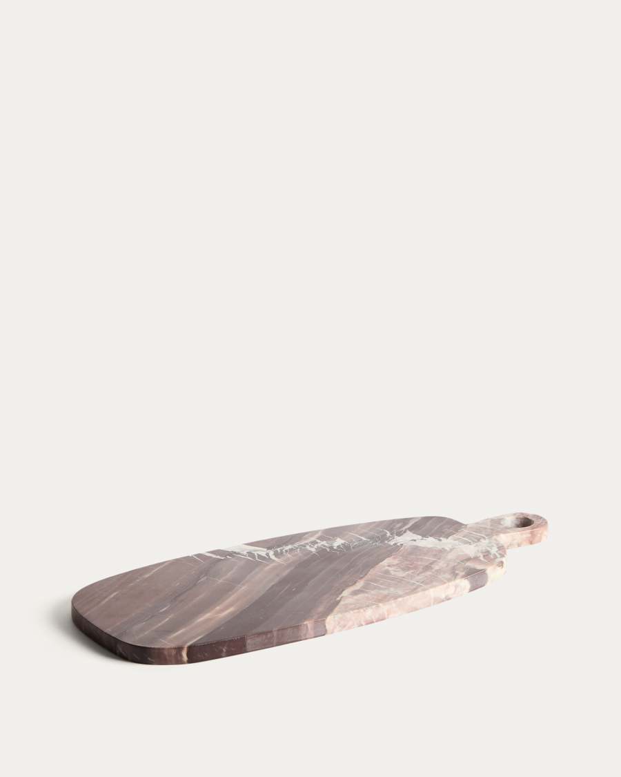 Meran burgundy marble serving board 47 x 20cm