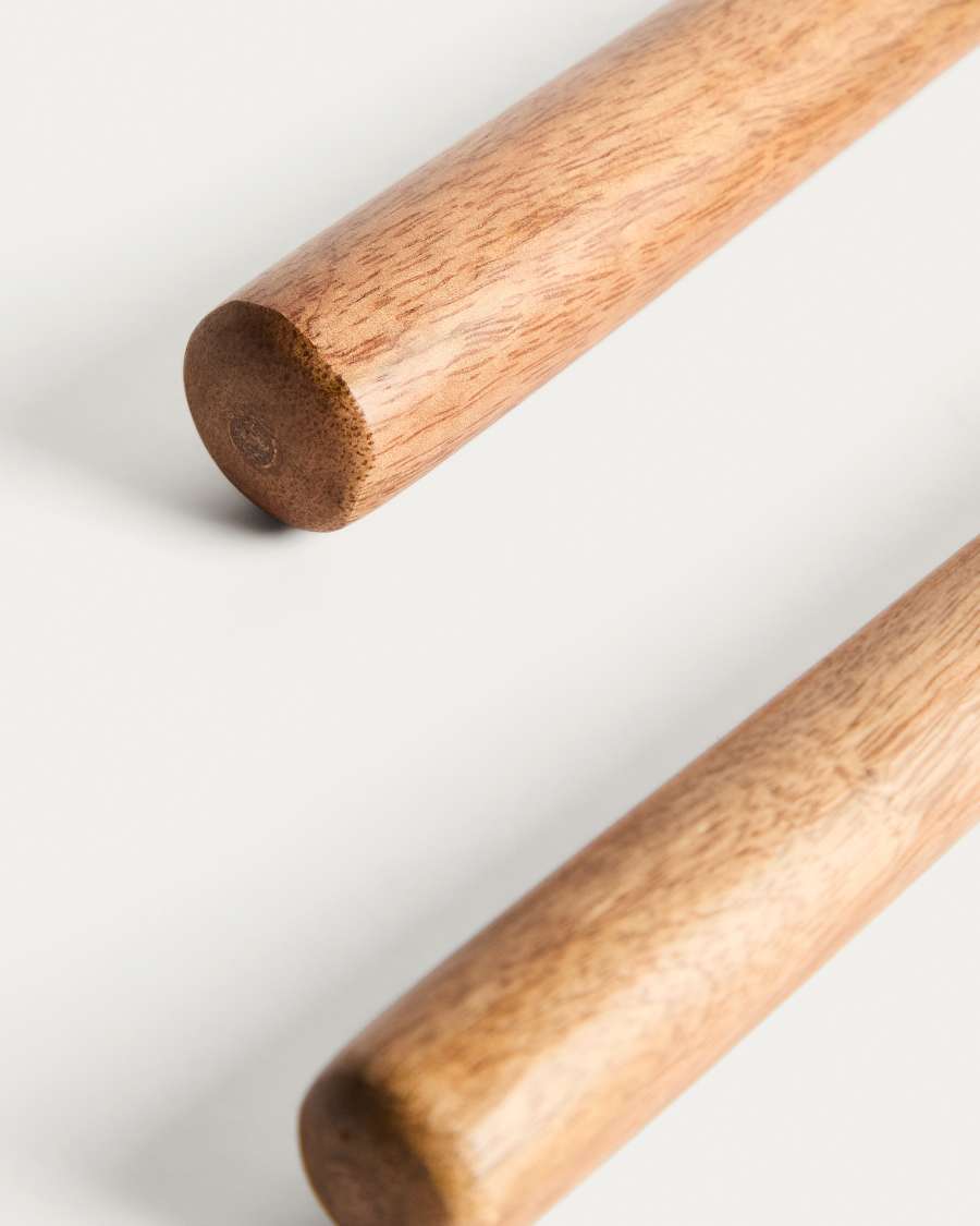 Malor set of 2 in acacia wood kitchen utensils