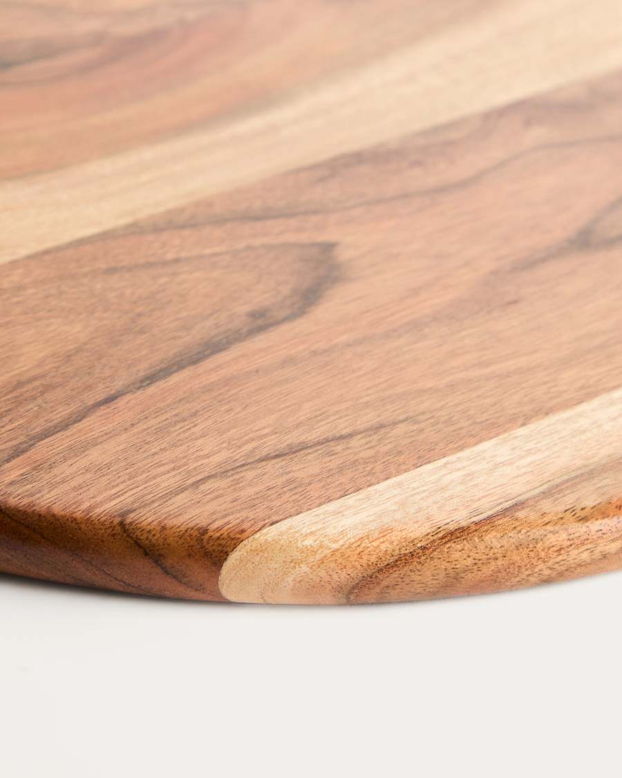 Dalme acacia wood serving board Ø35.5cm