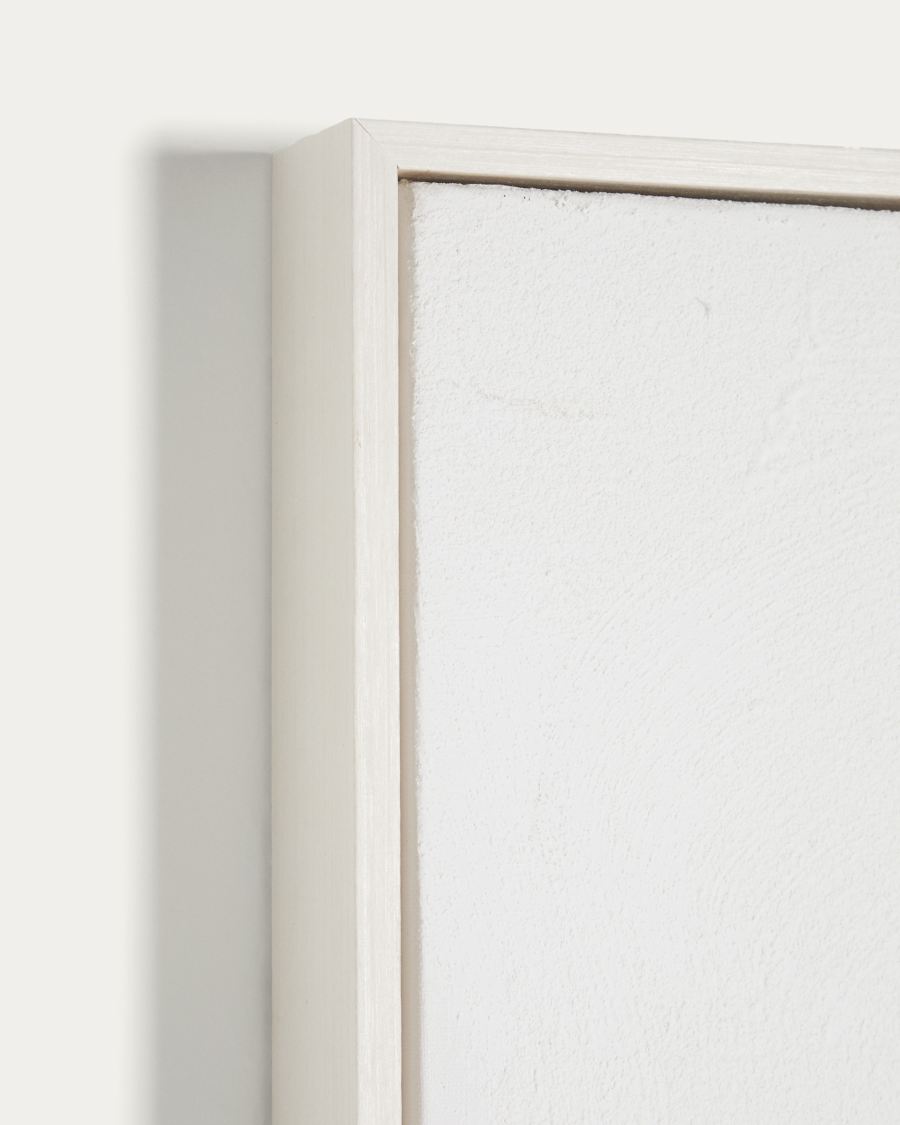 Πίνακας αφηρημένης τέχνης Erale γκρι και μπλε, ζωγραφισμένο στο χέρι 120 x 200 εκ