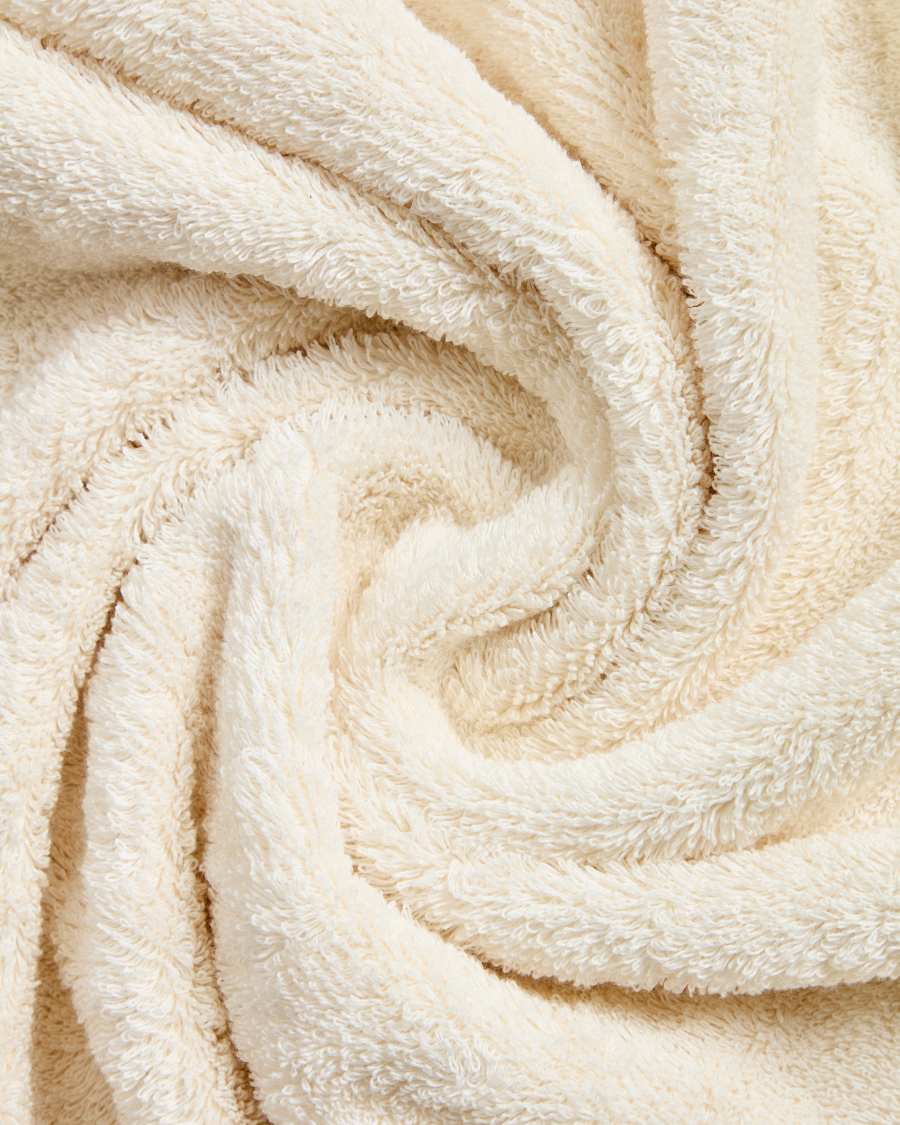 Sedora 100% cotton towel with green contrast detail 100 x 150cm